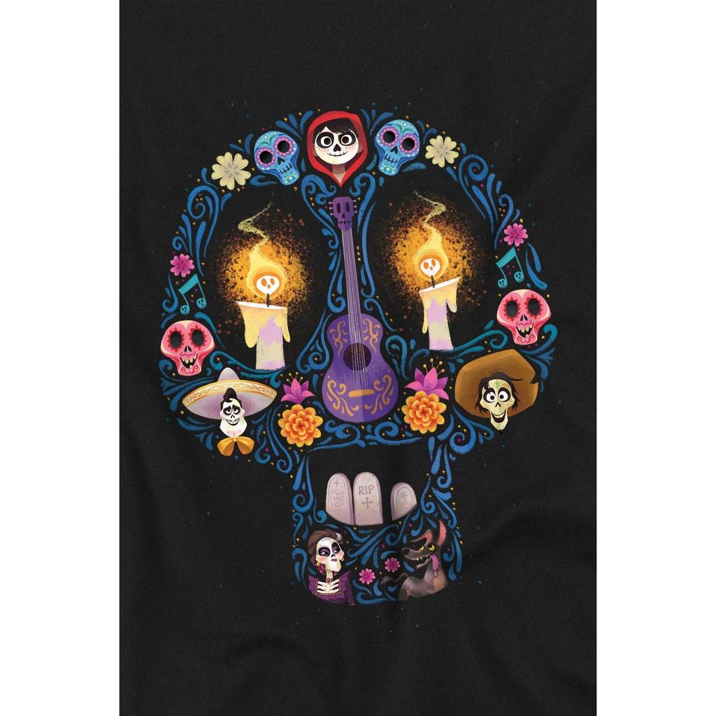 Coco Childrens/Kids Day Of The Dead Ernesto Miguel Hector Skull T-Shirt