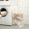 Square Laundry Basket Foldable Storage Basket New Mesh Basket