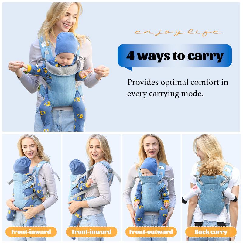 Four Seasons Newborn Kengaroo Carrier Advanced 4-in-1 Baby Waist Stool Carrier Baby Belt Товары для детей