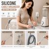Traceless Silicone Cable Organizer Wall-Mounted Cord Wrapper Cable Wire Organizer  Air Fryer