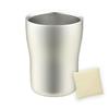 Tumbler Stainless Steel Double Wall Elegance Champagne Silver 230ml Made In Japan Eco Bag Made In J-kitchens 18/8 (Includes Vietnam)