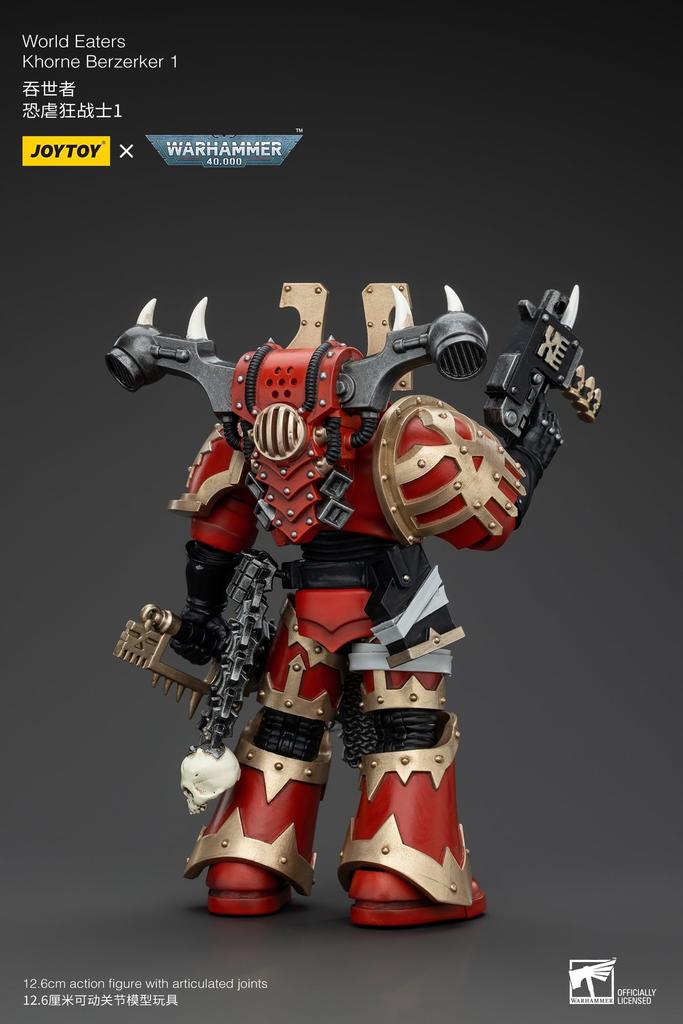 JOYTOY Warhammer World Eater Khorne Berzerker 1 Масштабная Экшн-фигурка 40,000 1/18 (Собранный)