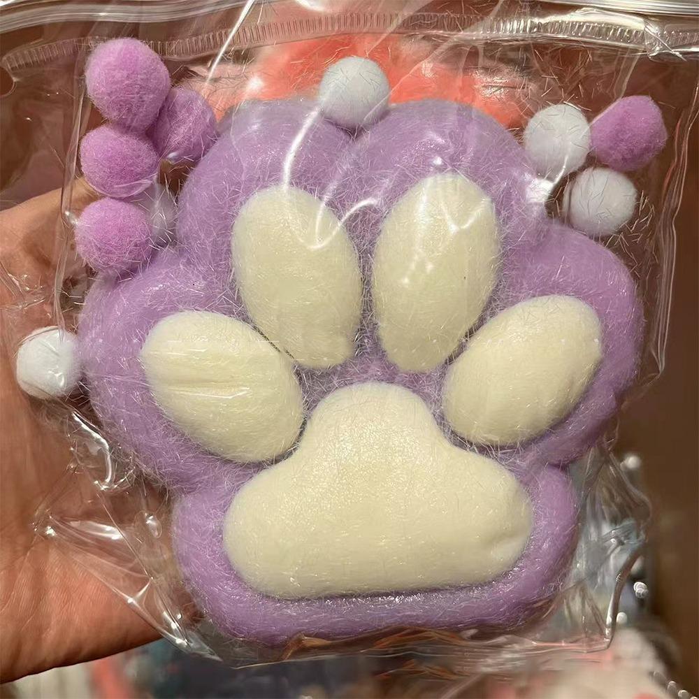 Stress Relief Cat Paw Squishy Toys Relief Relax Toys Cat Claw Squeezing Toy Giant Paw Squishy