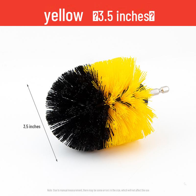 Насадка-щетка для чистки электродрели — многофункциональная бытовая губка для чистки пластика без мертвых углов.