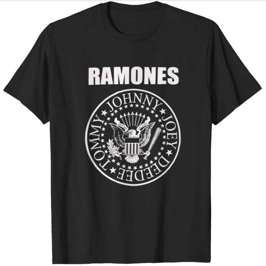 Хей Хо Ramones Футболка группы, Панк-рок 70-х, Тяжелая футболка мужская