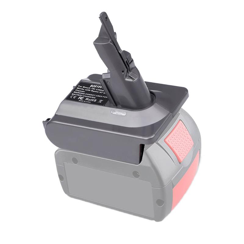 Адаптер для литий-ионного аккумулятора Bosch 18V BAT609 BAT618 для преобразования в аккумулятор Dyson V6 V7 V8 для использования с ручным пылесосом Dyson