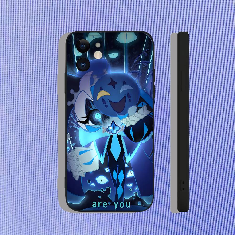 S-Shadow Молочное Печенье Для iPhone 17,16,15,14,13,12,11,Air,X,XR,Pro,Max,Plus Черный Мягкий Силиконовый Чехол
