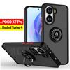 Чехол-подставка Funda для POCO X7 Pro Чехол-броня с держателем-кольцом Защитная крышка для Xiaomi Redmi Turbo 4 Ударопрочный чехол