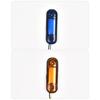 12V- 24V 3LED Trailer Truck Side Marker Lamp Warning Lights Side Guide Signal Lamp Marker Caravan