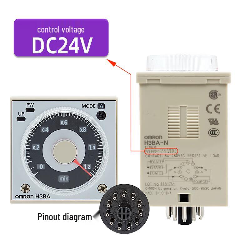 Omron H3BA-N Solid State Timer