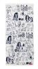 Marushin Lisa Larson Bath Towel Sketch Dog Cotton LISA LARSON Present Gift Birthday Day Goods 6805007700 100% Mother's
