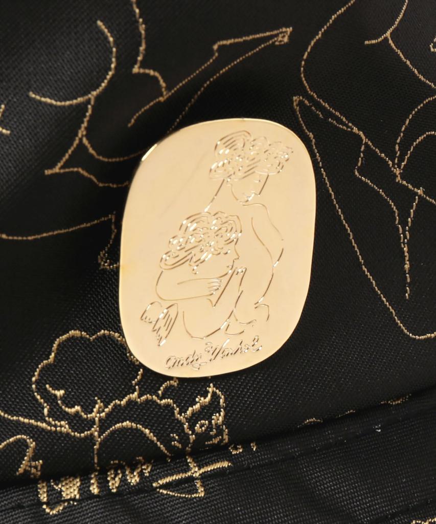 [Кашира] ШЛЯПА С УЗОРОМ ИЗ ХЕРУВИМОВ