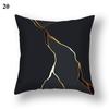 Ginkgo Leaf Gold Light Luxury Comfortable Soft Cushion Pillowcase Decoration Living Room Bedroom Home Decoration Pillowcase