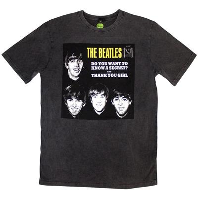 Футболка The Beatles с варкой в камнях: VJ Секретный рукав ОФИЦИАЛЬНЫЙ НОВЫЙ