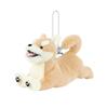 Livheart Flappy Shiba Inu Pouch (approx. 19cm Long) with Chain, Cute Small Item Case, Dog Design, 37252-13