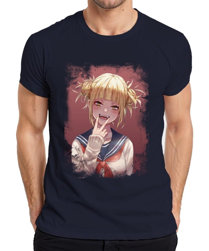 Himiko Toga Schoolgirl Seifuku Yandere Unisexga Portrait Vampire Unisexs TShirt