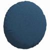 Seat Cushions 2 pcs Blue Ø40 x 13 cm Fabric