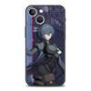 Чехол Honkai Impact 3rd Game Luxury для iPhone 13 15 14 12 11 Pro MAX XR X SE XS 7 8 Plus, черный силиконовый защитный чехол
