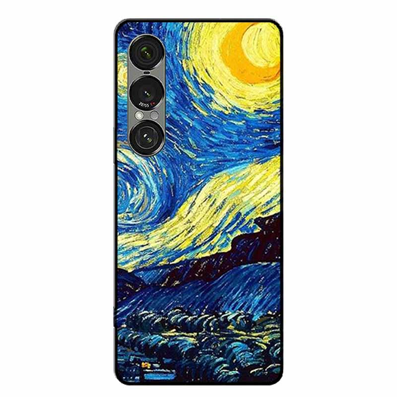 Для Sony Xperia 1 VII / 1 VI / 1 V Чехлы Модный Защитный Силиконовый Задний Чехол Для Xperia 1 VII Задняя Крышка Телефона Capa Xperia 1V Funda