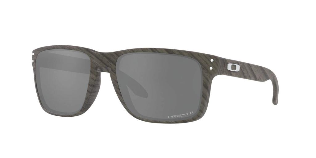 Oakley Солнцезащитные очки HOLBROOK XL Древесная текстура/Prizm Black Поляризационные (Широкая посадка)