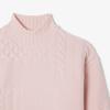 [Lacoste] Women's Aran Cable Turtleneck Pullover AF3974-55NADY