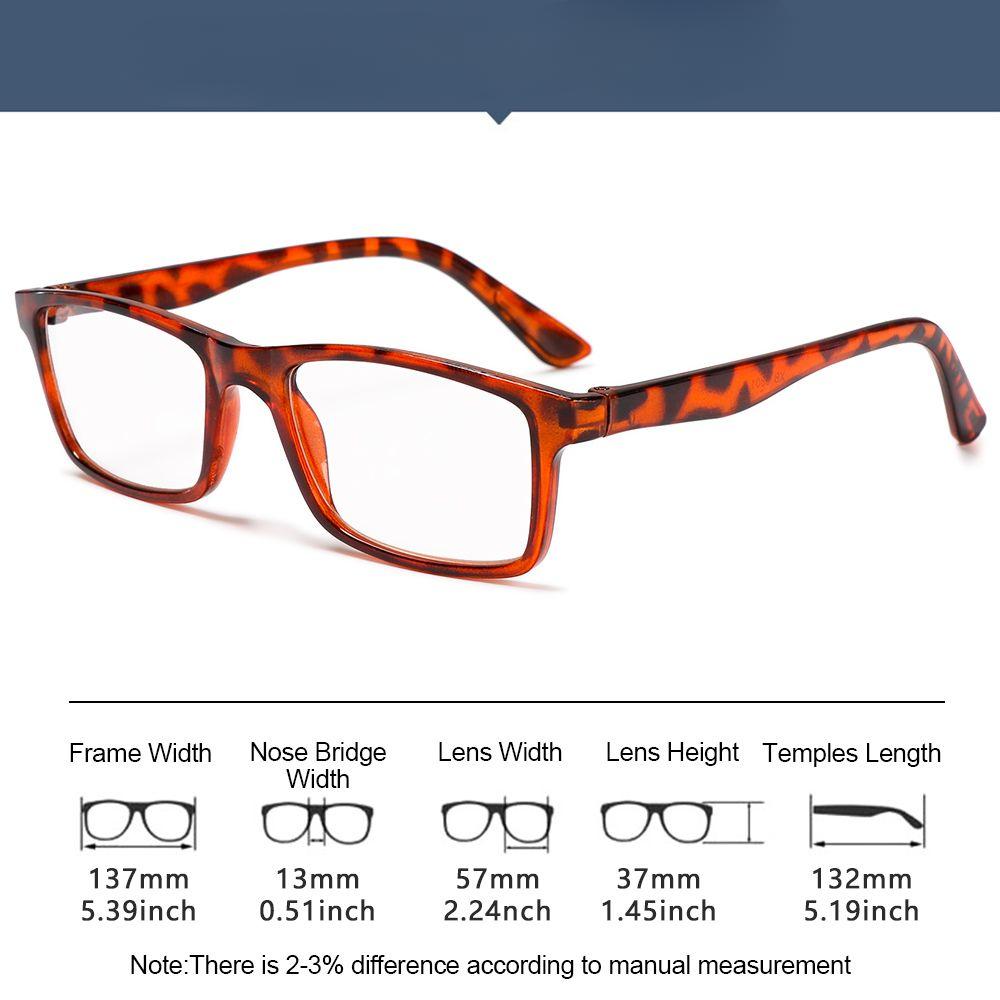 Новые очки для чтения, сверхлегкая оправа для ПК, портативные очки для дальнозоркости, очки для ухода за зрением высокой четкости + 1,0 ~ + 4,0