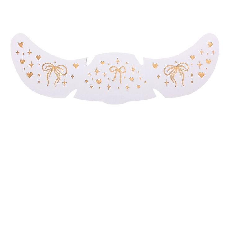 Поставка Макияж Наклейки для лица День святого Валентина Милое украшение в виде любовного шара Креативные тату-наклейки с веснушками Горячее золото и серебро