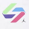 Men's Air Jordan Casual Pattern Logo Printing Round Neck Pullover Short Sleeve White T-Shirt DV5537-100