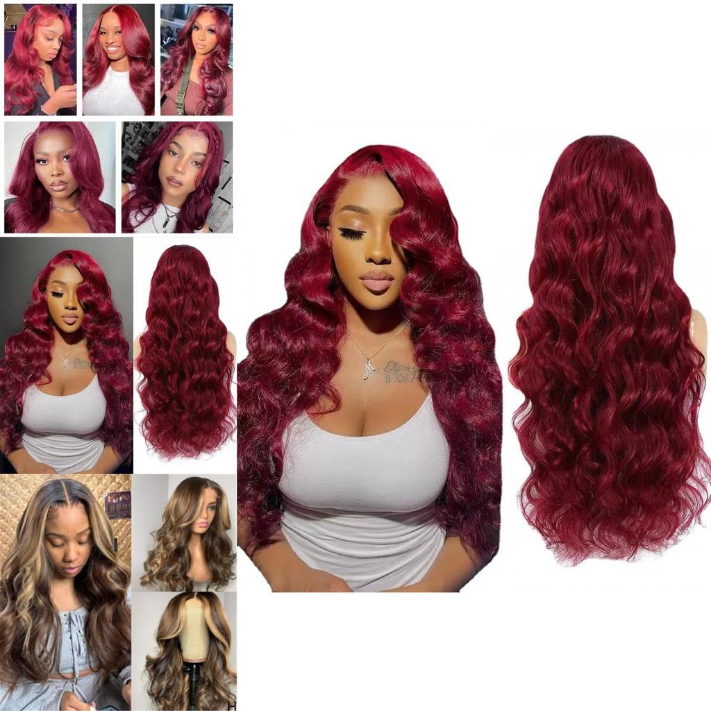 African Long Curl Wig With Hightemperature Silk For Womens Fashion And Versatile Style