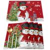 Christmas Placemat Cloth Placemats Place Mats Indoor Placemats