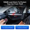Extractme 108dB Anti-Theft Alarm Wireless Vibration Alarm with Remote Control Door and Window Alarm Ship Alarm Security System