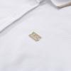 Emporio Armani Платье-поло женское ss24 однотонное с логотипом и воротником-поло с коротким рукавом Женские платья Белый 3DTA56-TJ9DZ-1100