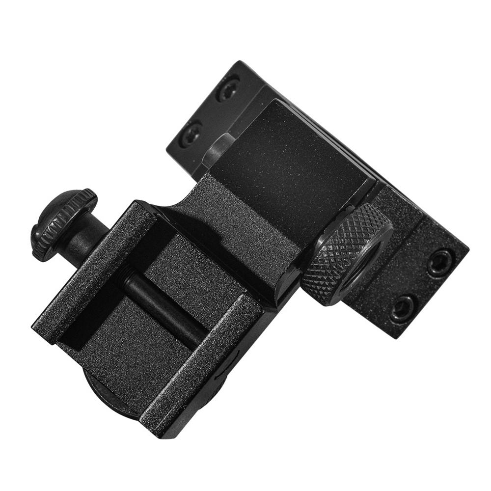 Elevation Windage Adjustable Rifle Scope Mounts Rail 20mm Fixed 30mm Rings Mount with 25.4mm Gasket Flashlight Tube Clip Bracket