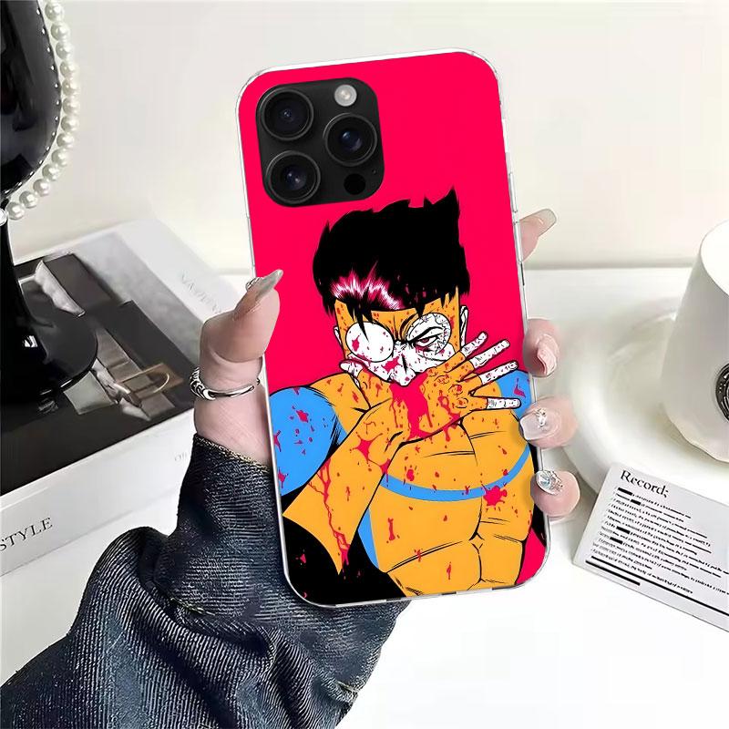 Крутой I-Invincible Мягкий Чехол Для Телефона Для IPhone 11 17 Air 16E 16 Pro Max 15 + 14 Plus 13 Mini 12 Apple 7 SE 8 Fundas Coque 11 17 Ai