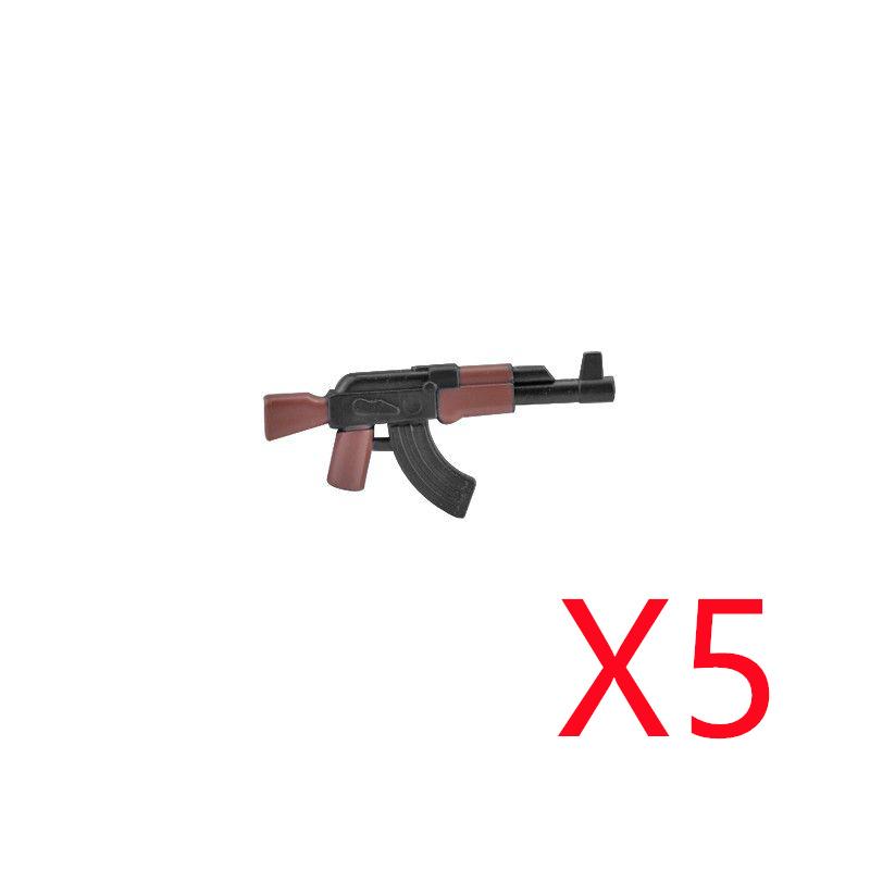 Военные Солдаты Фигурка Оружие Строительные Блоки Пистолет Попоша MP40 АК74 Винтовка Ракетная установка Пуля Огнемет Игрушки Подарок T051