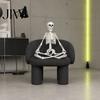 Poseable Halloween Prop 3ft Life Size Skeleton, Full Body Posable Plastic Skeleton Prop, Realistic Movable Joint Human Bones Model for Yard Patio Lawn