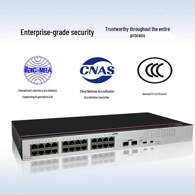 Huawei S100-24P2SR Gigabit PoE Switch