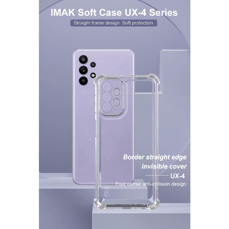 For Samsung Galaxy A32 5G Phone Case IMAK UX-4 Shock-resistant Soft Case