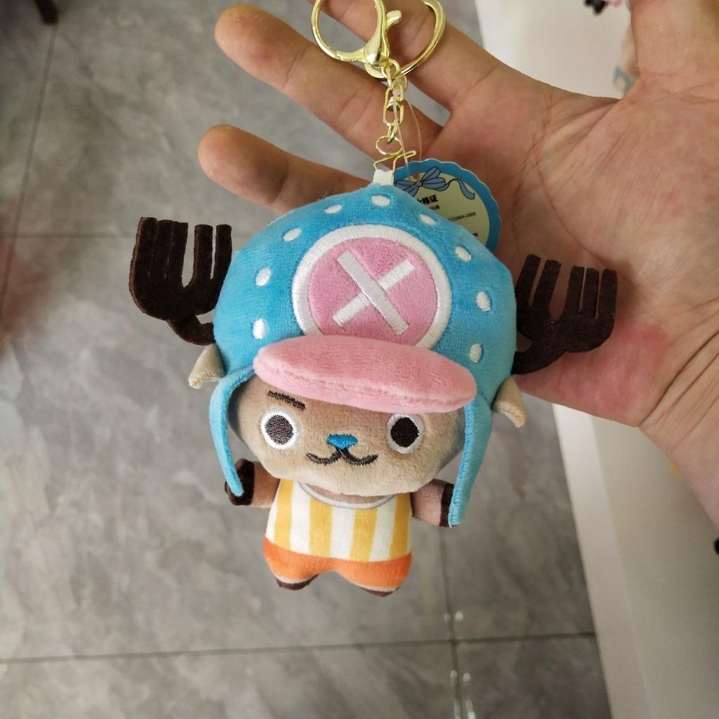10 СМ Плюшевые Куклы Игрушки One Piece Милый Луффи Чоппер Санджи Зоро Фигурки-Подвески One Piece Любимые Подписчиками