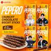 Lotte Пеперо Хрустящие Шоколадные Бисквитные Палочки 39г Версия Мальчиковой Группы Случайная Отправка