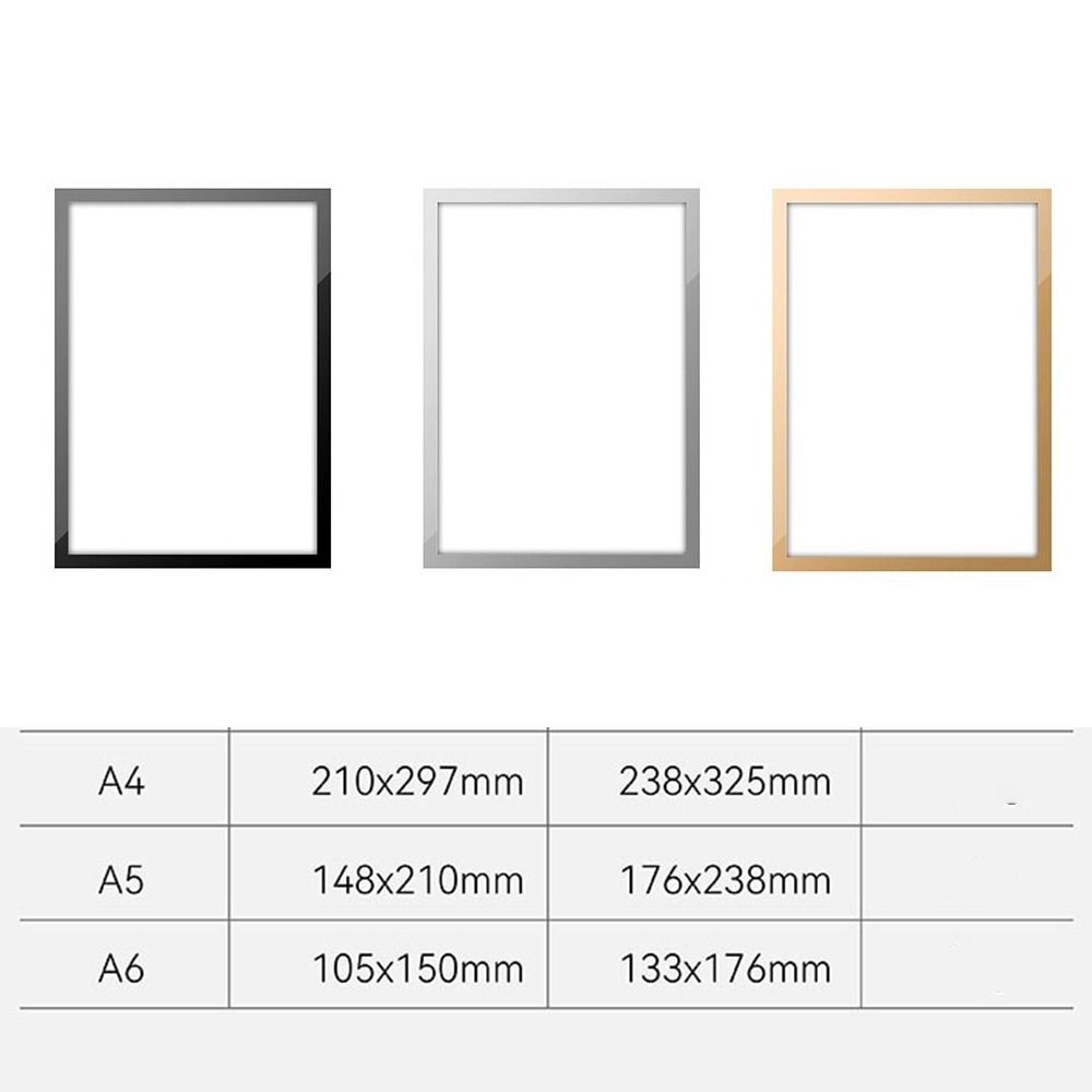 DIY Photo Display Sticker Self Adhesive Wall Magnetic Photo Display Frames Magnetic Photo Frame