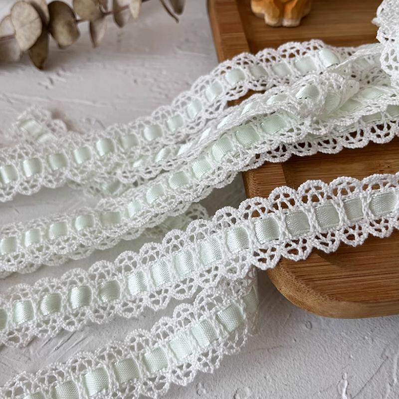 3M Hollow Вышивка Кружева Аксессуары Обертывание Отделка DIY Атласная Лента Тканая Лента Ручной Работы Декоративные Материалы 2 см