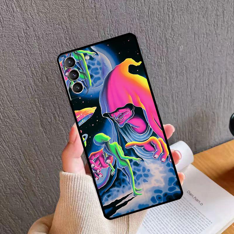 Чехол для телефона 'Грибная Луна Шрум Фермер' для Samsung Galaxy S24 S26 Ultra S20 S21 S22 S23 S25 Plus S10 S24 S25 FE