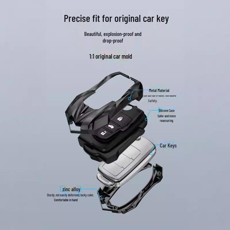 Volkswagen Passat Magotan B8 Key Case for 330 Luxury CC, 2025 Advanced 380 Dragon Soaring Edition, 24 Buckle Shell