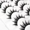 Craft Soft Band Thick Long Thai Eyelashes 3D Faux Mink Eyelashes Wispy Fluffy False Eyelashes
