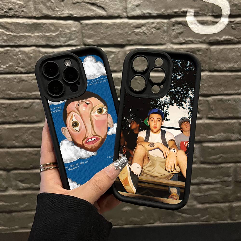 Крутой силиконовый мягкий чехол для телефона M-mac Miller для IPhone 17 16 14 13 12 11 15 Pro Max Plus Air Cover