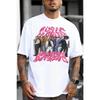 2026 Summer Chris Brown Tour Collage Portrait Print T-Shirt Y2K Unisex Lightweight Printed Short Sleeve Casual Outdoor Cotton Tee