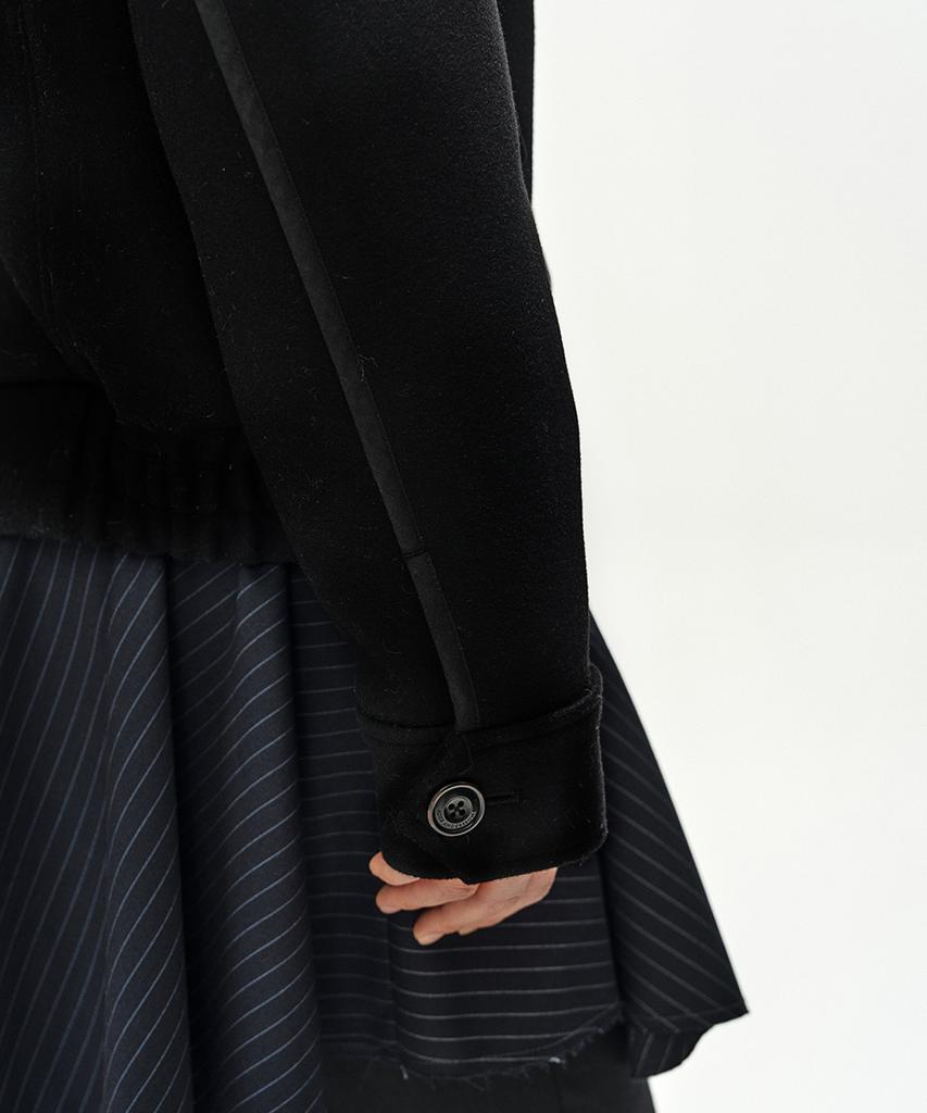 ADSB ANDERSSON BELL Linus Harrington Wool Jacket (Black)