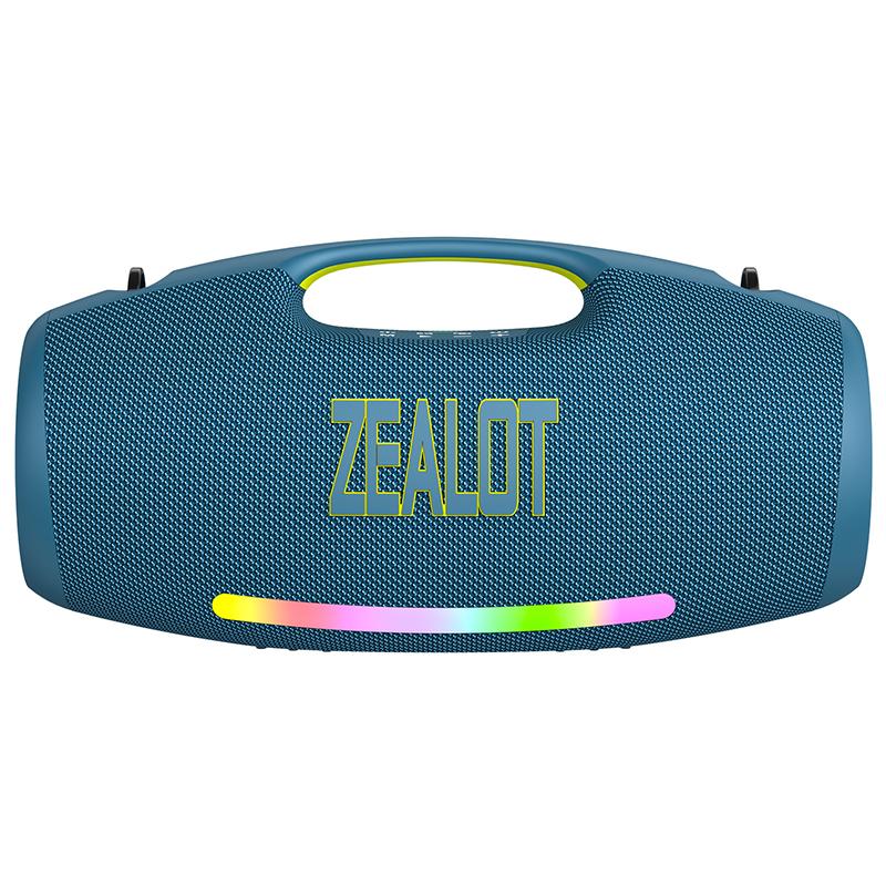 Factory Oem Odm Rgb Outdoor Speaker Karaoke Party Speaker Sound Quality Dj Wireless Speaker Super Bass ZEALOT S89