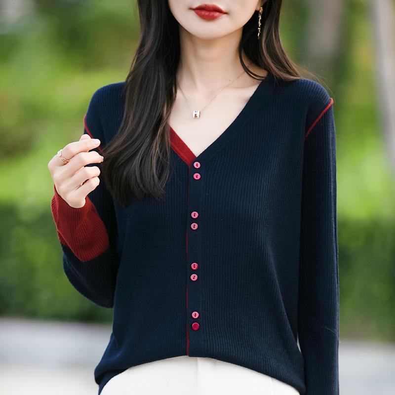 Женский легкий кардиган из 50% шерсти и 50% шелка Mulberry — универсальный трикотаж на все 4 сезона для комфорта и стиля в любое время года